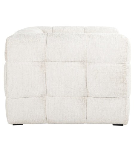 RICHMOND fotel MERROL biały - trudnopalny