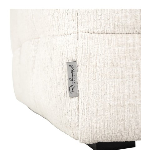 RICHMOND fotel MERROL biały - trudnopalny