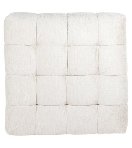 RICHMOND pufa MERROL biała - trudnopalna