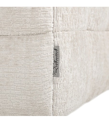 RICHMOND pufa MERROL biała - trudnopalna