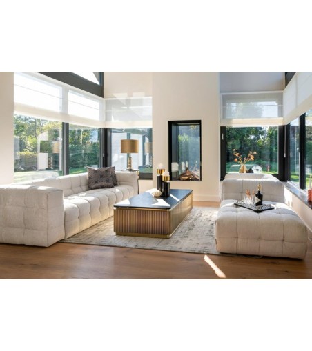 RICHMOND sofa MERROL biała - trudnopalna