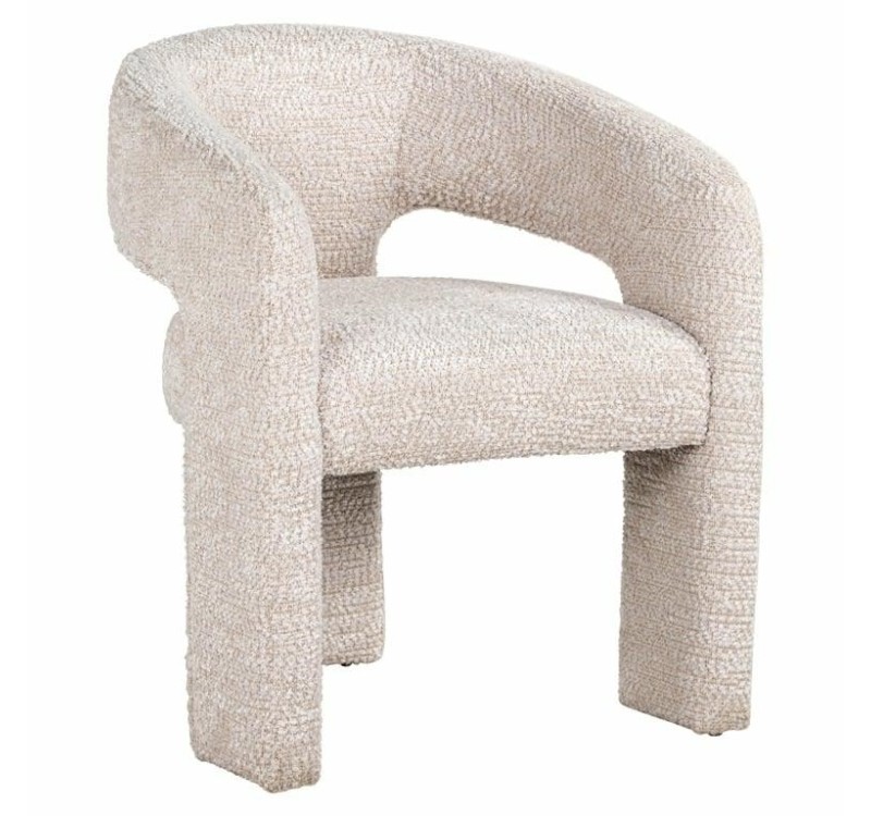 RICHMOND fotel BELLE kremowy - trudnopalny