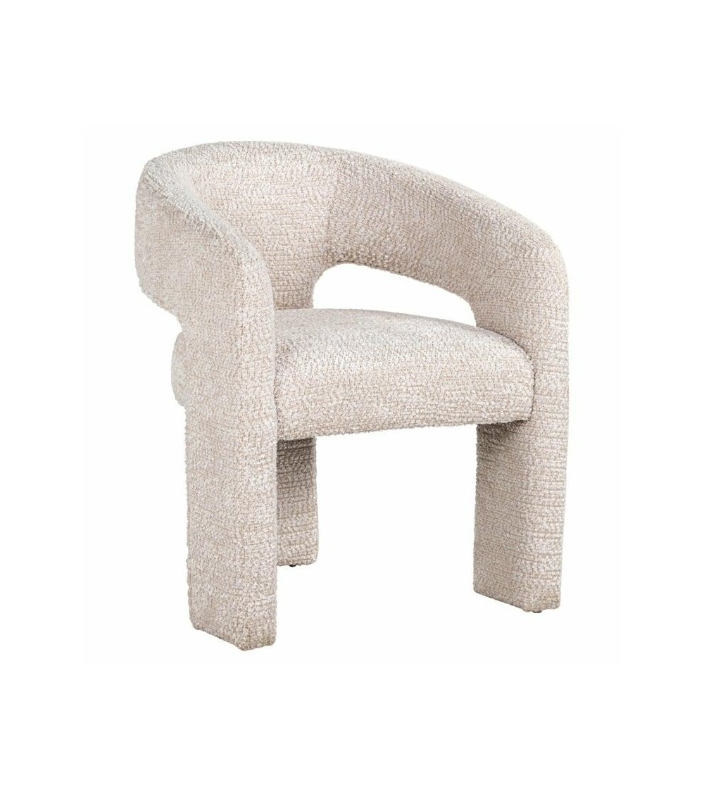 RICHMOND fotel BELLE kremowy - trudnopalny