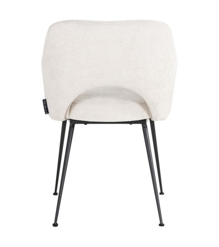 RICHMOND krzesło JENTHE białe - trudnopalne