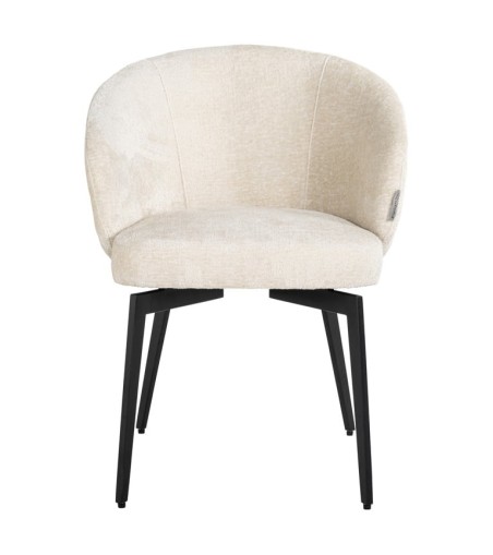 RICHMOND krzesło AMPHARA białe - trudnopalne