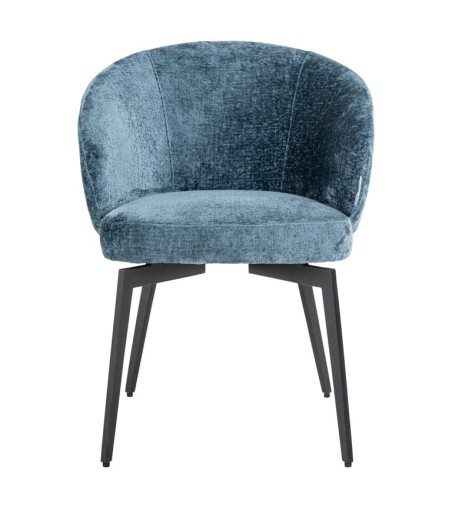 RICHMOND krzesło AMPHARA niebieskie - trudnopalne