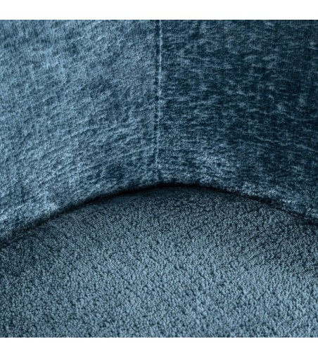 RICHMOND krzesło AMPHARA niebieskie - trudnopalne