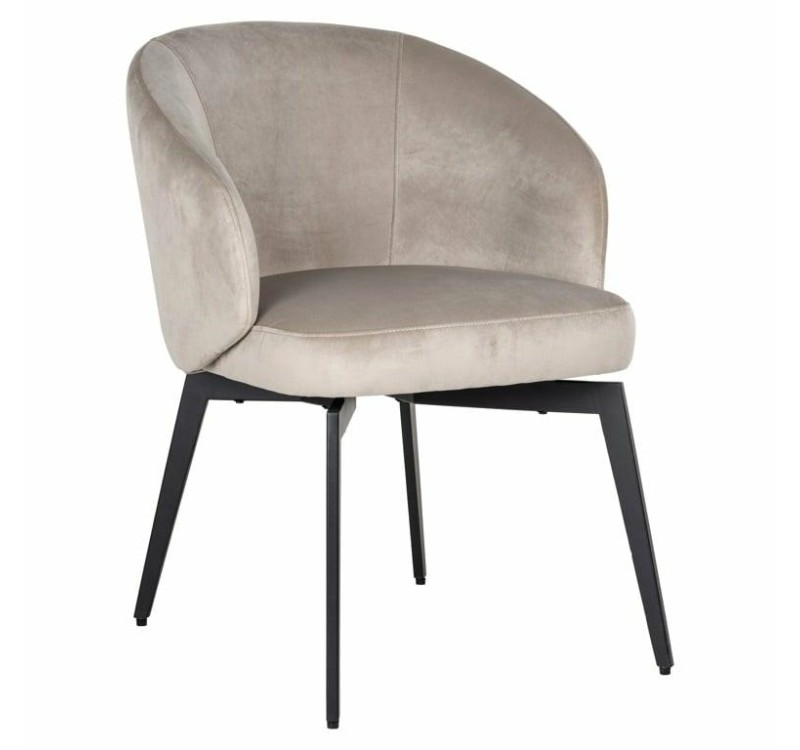 RICHMOND krzesło AMPHARA beżowe - trudnopalne