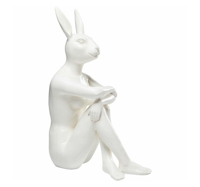 KARE figurka dekoracyjna RABBIT biała