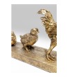 KARE dekoracja CHICKEN EVOLUTION złota