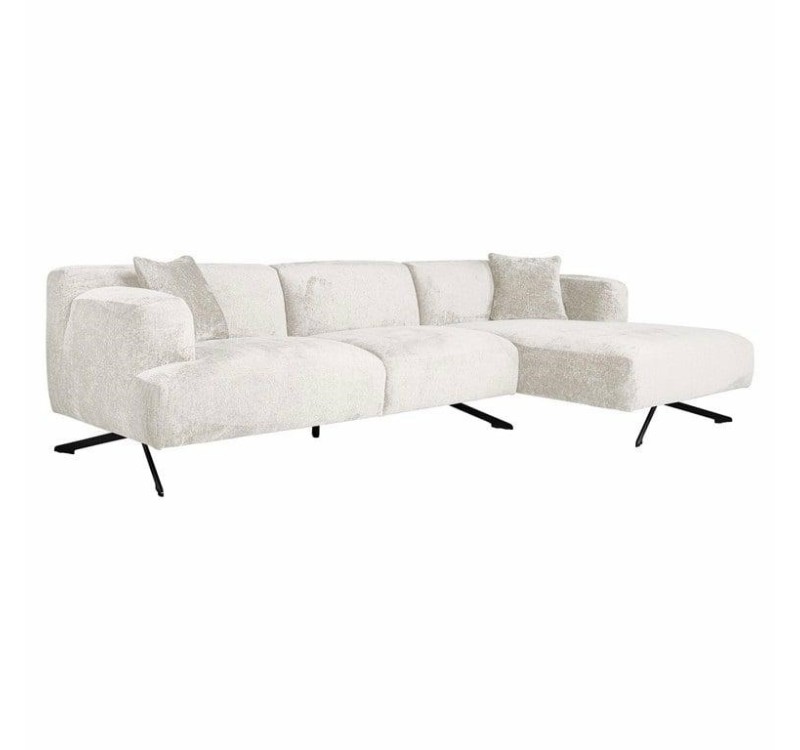 RICHMOND sofa narożna DONOVAN R biała