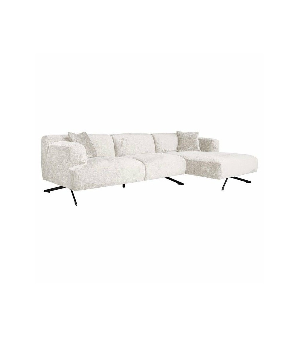 RICHMOND sofa narożna DONOVAN R biała