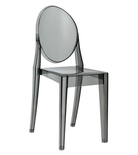 Krzesło VICTORIA dymione - poliwęglan