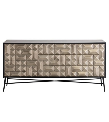 RICHMOND komoda TETRO srebrna