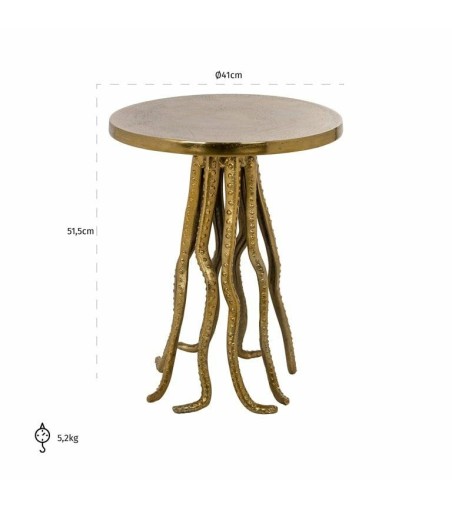 RICHMOND stolik MACEY złoty