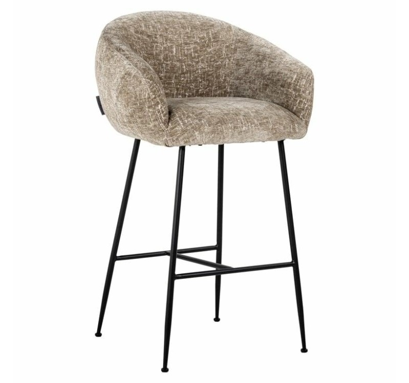 RICHMOND krzesło barowe AVANTI brązowe