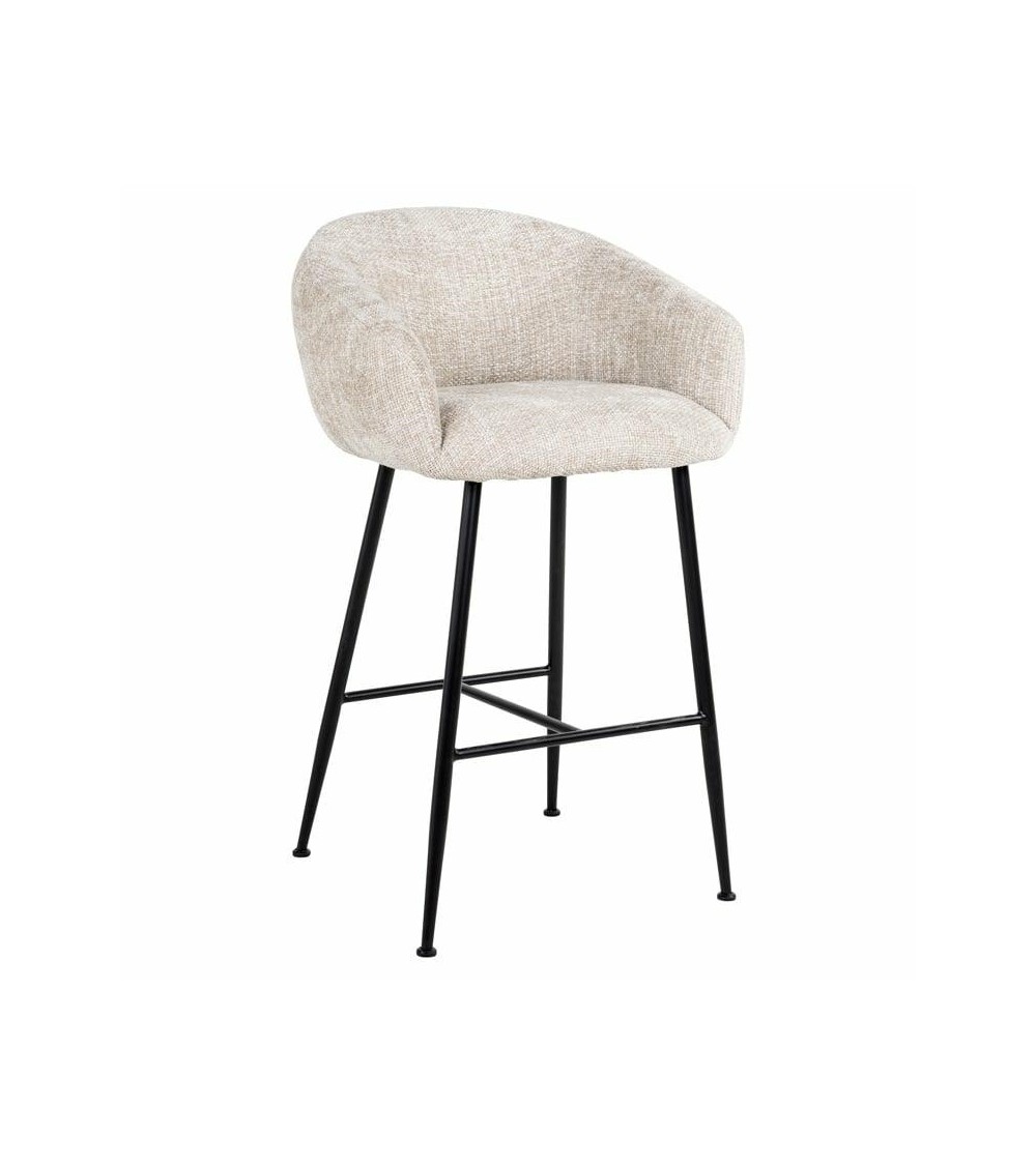 RICHMOND krzesło barowe AVANTI jasny beż