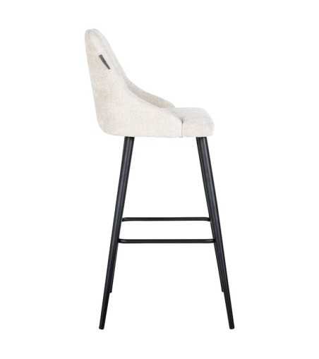 RICHMOND zestaw 2 krzeseł barowych        BROOKE 78 jasny beż