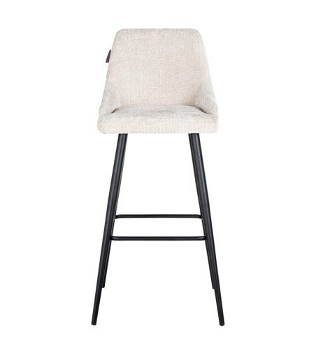 RICHMOND zestaw 2 krzeseł barowych        BROOKE 78 jasny beż