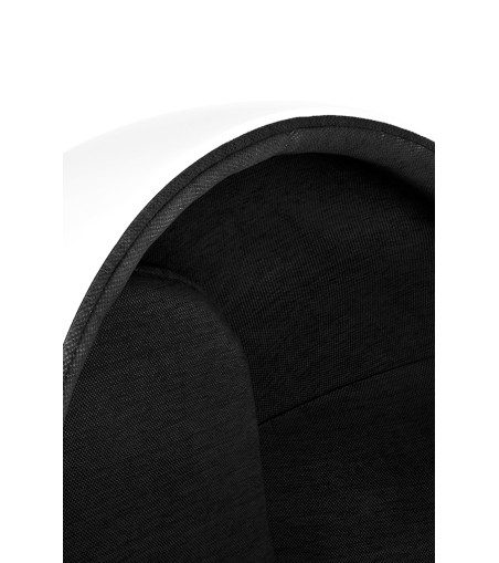 Fotel BALL biało-czarny - włókno szklane