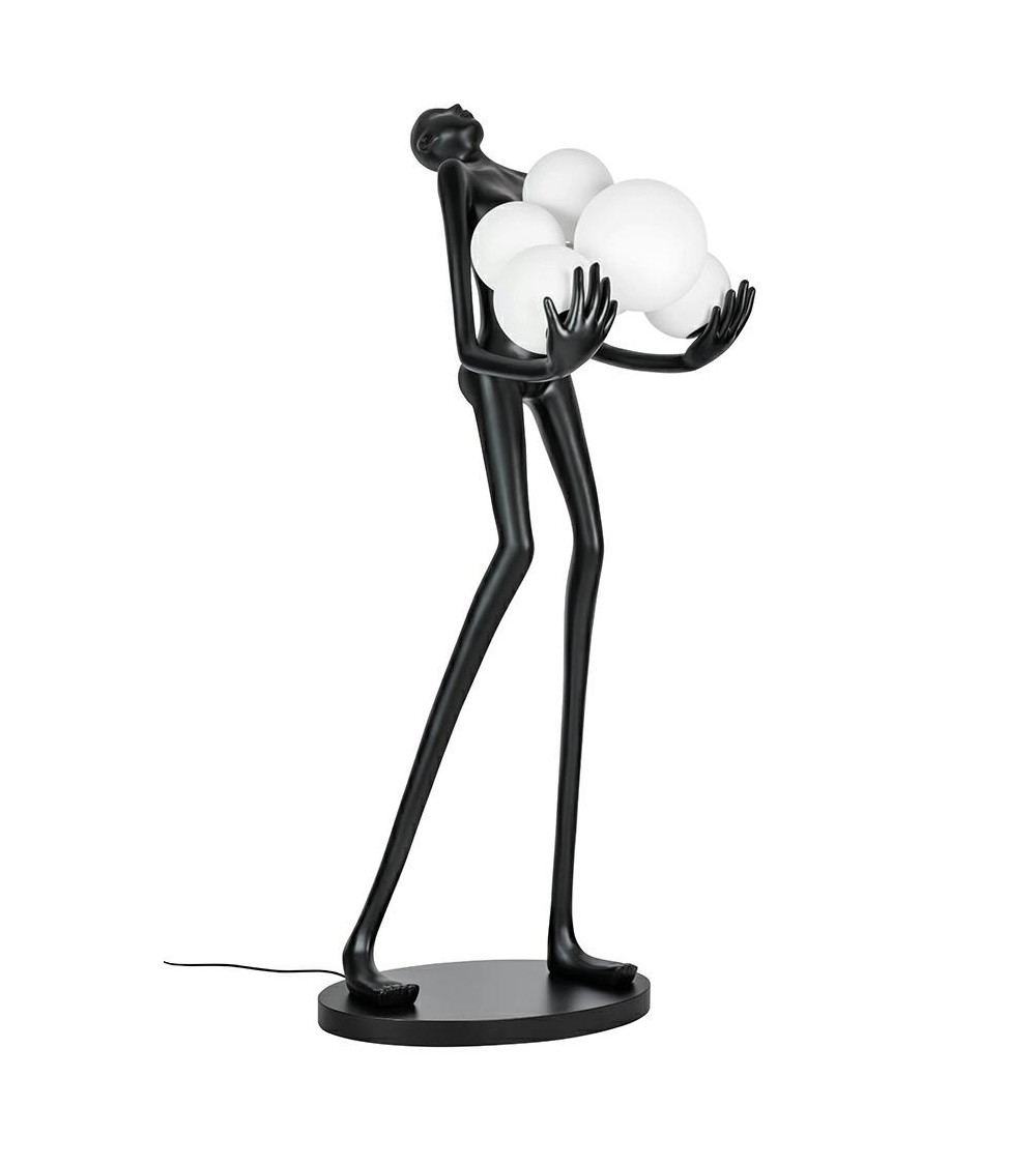 MOOSEE lampa podłogowa HUMAN PREMIUM -    włókno szklane, szkło