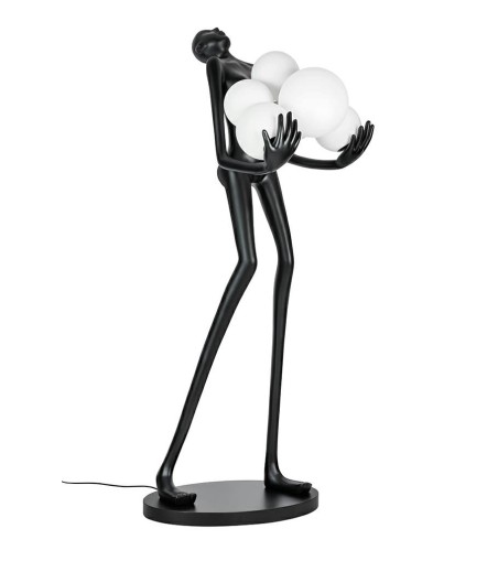 MOOSEE lampa podłogowa HUMAN PREMIUM -    włókno szklane, szkło