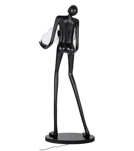 MOOSEE lampa podłogowa HUMAN PREMIUM -    włókno szklane, szkło