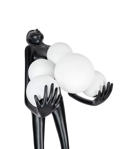 MOOSEE lampa podłogowa HUMAN PREMIUM -    włókno szklane, szkło
