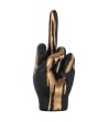RICHMOND dekoracja HAND DIGITUS           czarno-złota