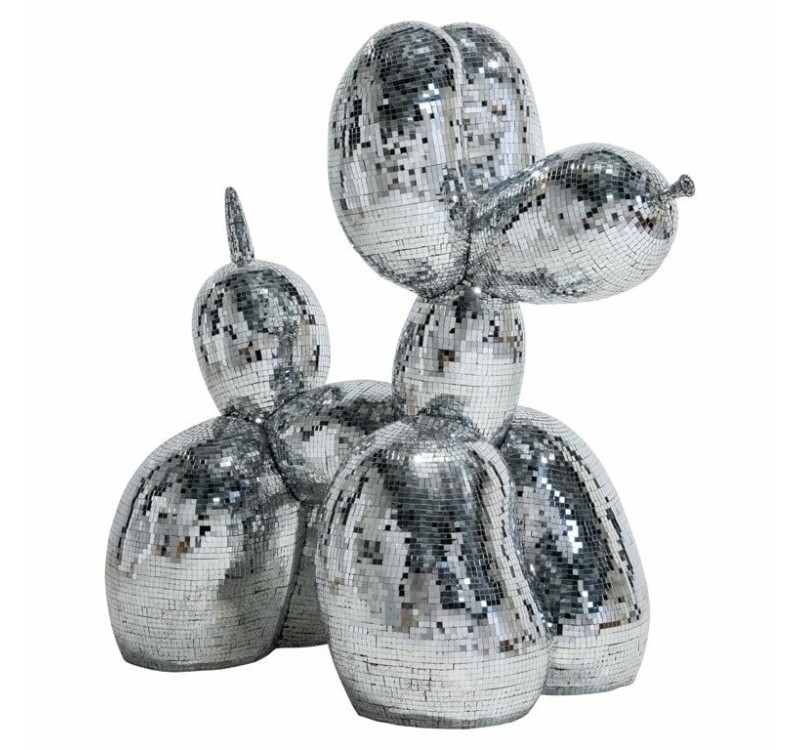 RICHMOND dekoracja DOG MIRROR L