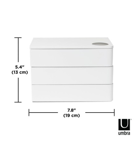 UMBRA organizer na biżuterię SPINDLE