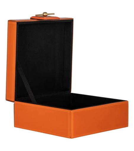 RICHMOND pojemnik na biżuterię BODINE L   pomarańczowy