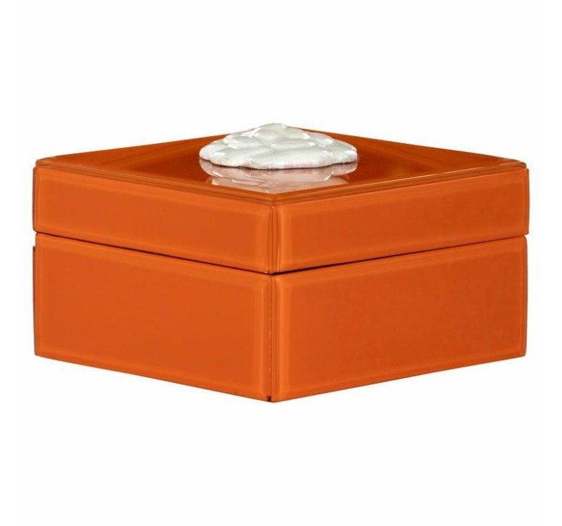 RICHMOND pojemnik na biżuterię LUNIA      pomarańczowy