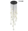 MOOSEE lampa wisząca CANNON DISC 16       złota