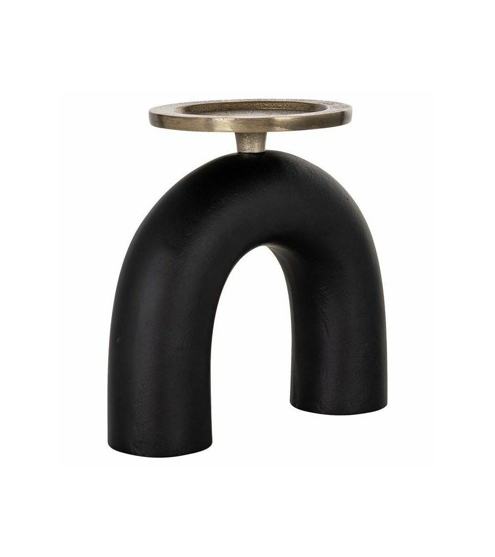 RICHMOND świecznik LIVI S czarno-złoty