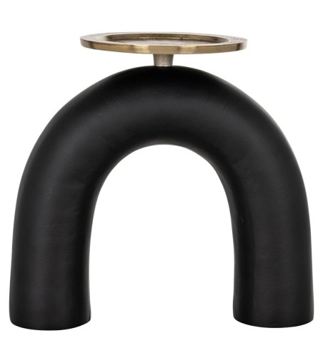 RICHMOND świecznik LIVI L czarno-złoty