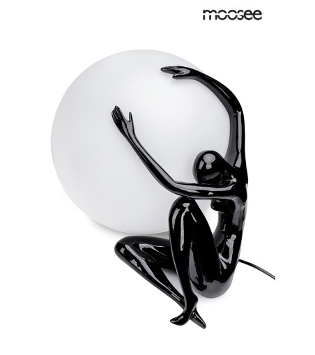 MOOSEE lampa stołowa UOMO 50 czarna