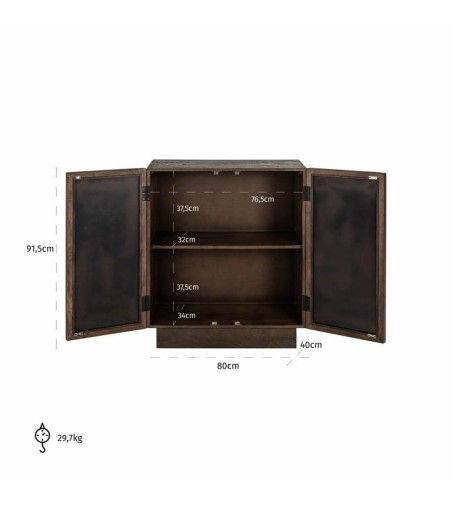 RICHMOND komoda BRYANT - 2 drzwiowa