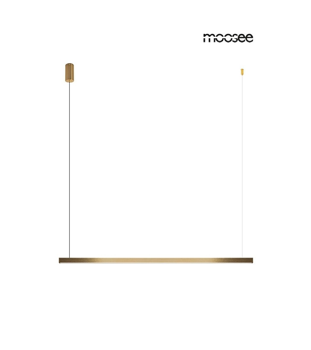 MOOSEE lampa wisząca LINUS 120 złota