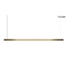 MOOSEE lampa wisząca LINUS 120 złota