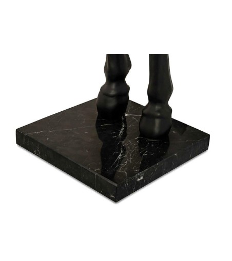 MOOSEE lampa podłogowa KOŃ HORSE STAND    S czarna - włókno szklane