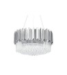 Lampa wisząca IMPERIAL SILVER 60 - stal, kryształ
