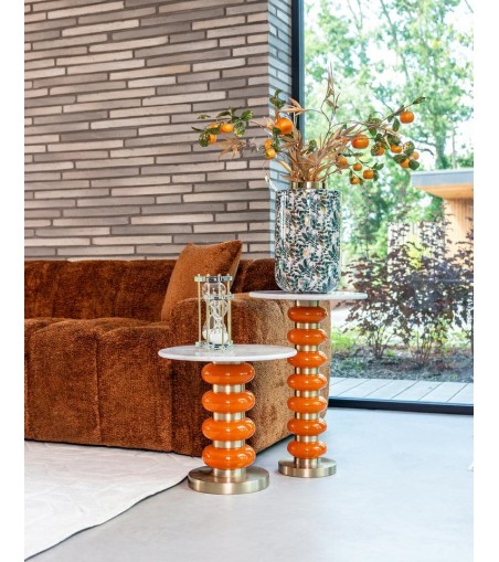 RICHMOND stolik BOANN pomarańczowy