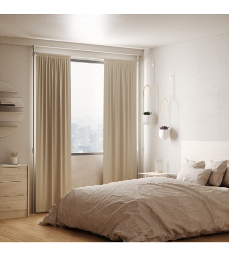 UMBRA karnisz ANYWHERE srebrny