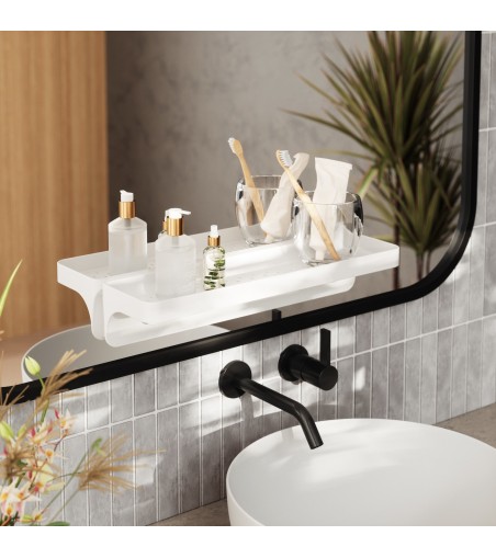 UMBRA półka łazienkowa FLEX biała