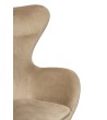 Fotel EGG SZEROKI VELVET khaki