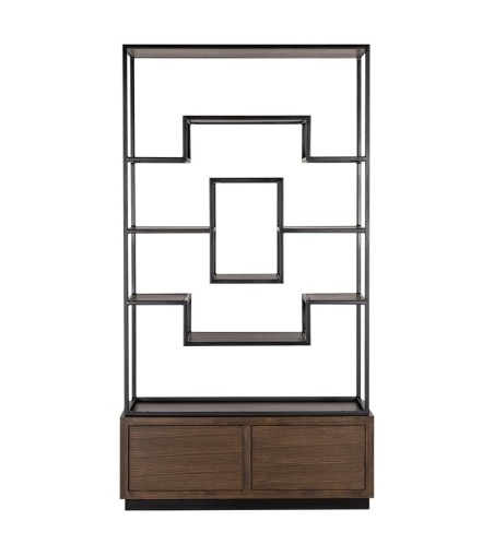 RICHMOND regał BONVOY brązowy