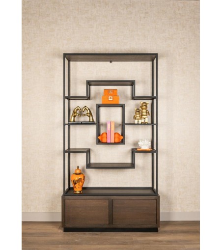 RICHMOND regał BONVOY brązowy