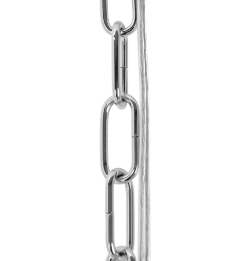 Lampa wisząca MURANO S chrom - szkło, metal